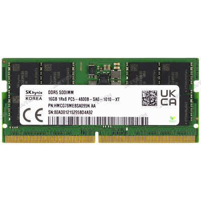 Hynix 16GB DDR5-4800 SODIMM HMCG78MEBSA095N HMCG78MEBSA092N Laptop