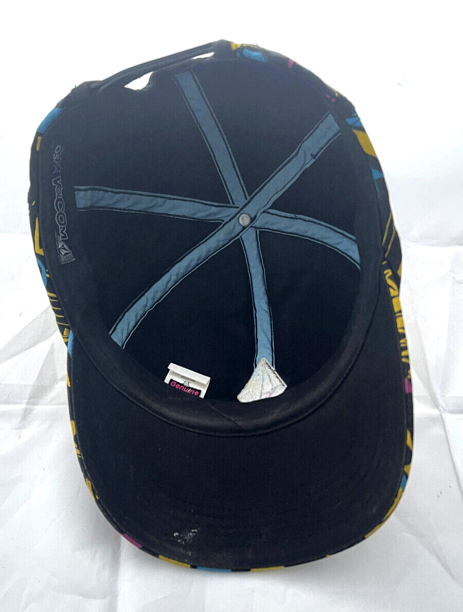 OSFA Volcom Hat All Over Print Stone Cap Vintage … - image 5