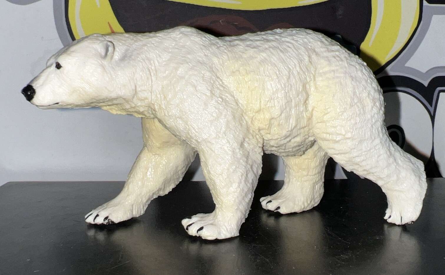 2008 Safari Ltd POLAR BEAR CUB Figure Animal Toy Arctic Wildlife