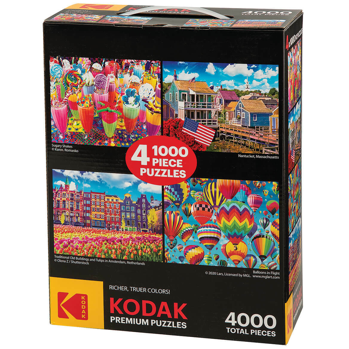 Kodak 4-in-1 Puzzle Pack Total 4000 Pieces | eBay