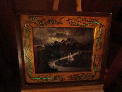 Unique Fractal  Art Frame.   New price !!!