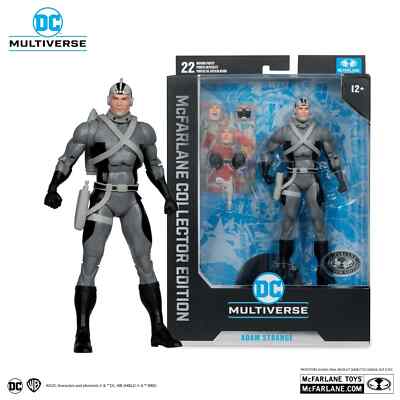 McFarlane Toys DC Multiverse Adam Strange Strange Adventures Platinum Neu!