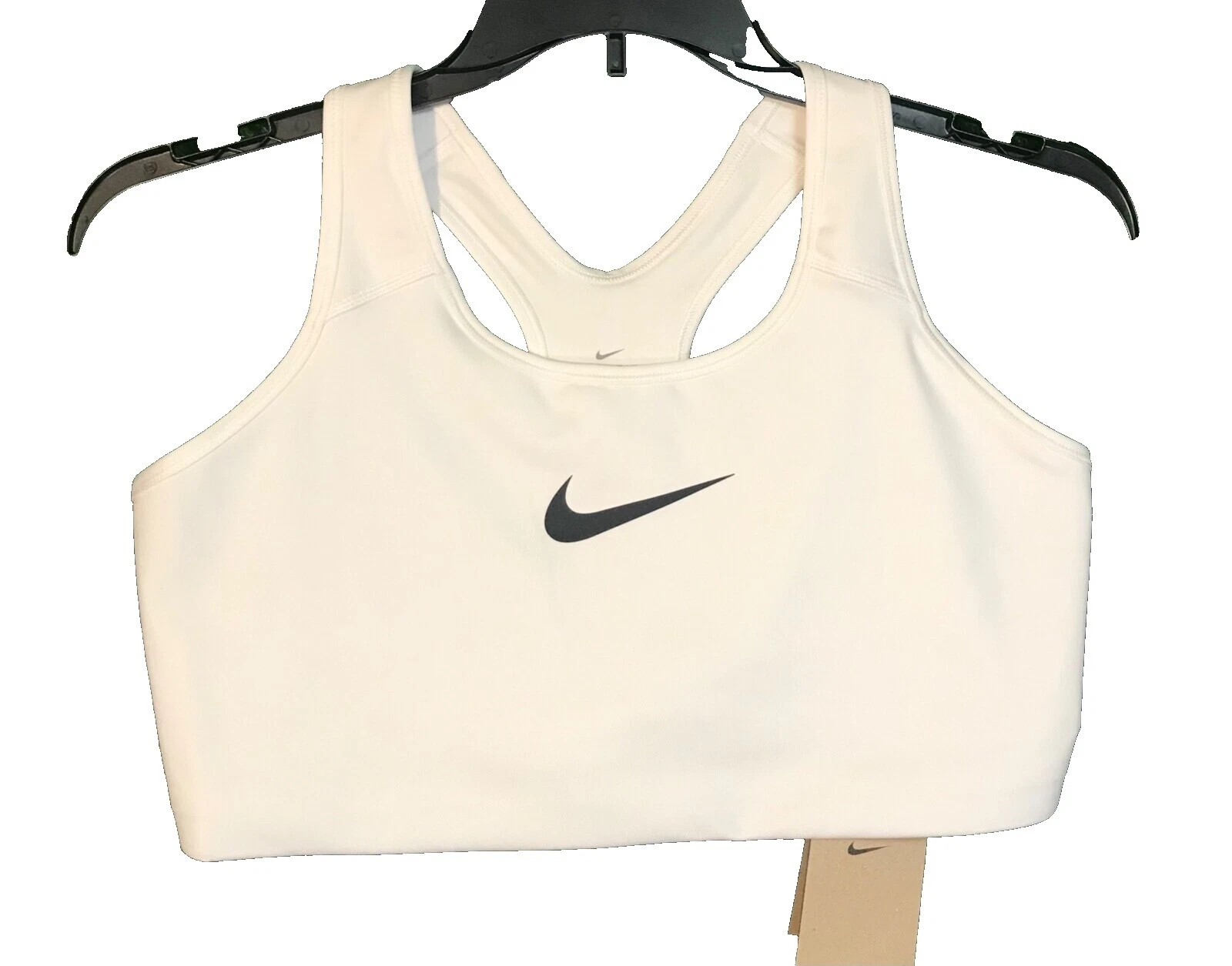 Nike Polyester White Sports Bras