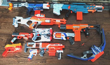 NERF Toy Gun Lot Of 11 Weapons Elite, Rival  More 
