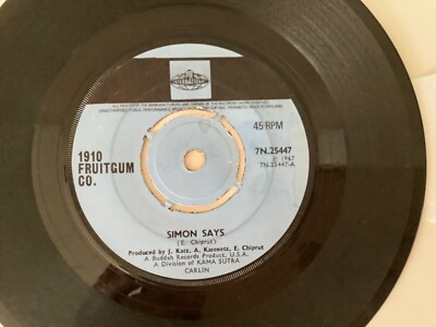 1910 Fruitgum Company~Simon Says/Reflections frm Looking Glass~1967 Pye UK~Mono