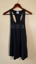 Gymshark Mens Black Athletic Stringer Workout Size Medium