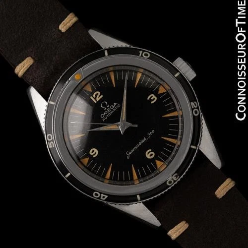 1958 OMEGA SEAMASTER 300 Vintage Mens Ref. 2913-5 Steel Divers Watch - Original