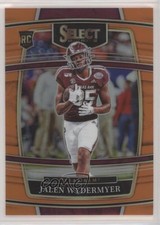 2022 Panini Select Draft Picks Concourse Orange Prizm 18/49 Jalen Wydermyer 1u6