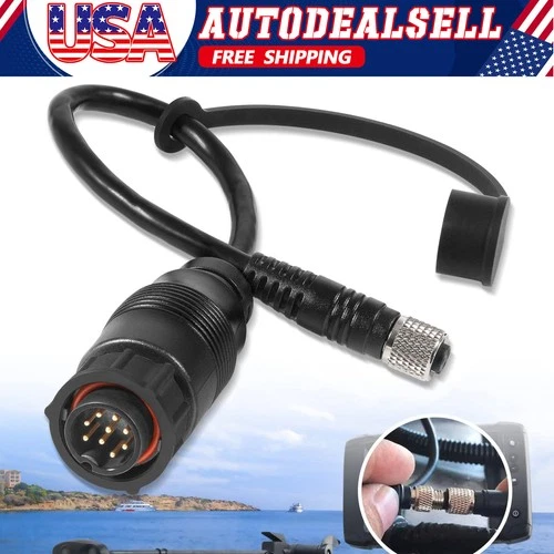 1852076 9-Pin Adapter Cable Sonar 2 MKR-US2-16 for Lowrance Elite Ti2 & HDS
