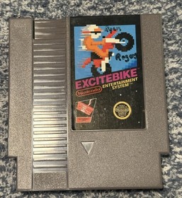 NES Excitebike 5-Screw 1985 Nintendo Entertainment System Free Shipping
