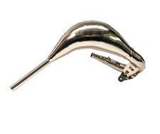 Fantic XE50 DEP Exhaust Nickel Front Pipe XE 50 Fits Years 2021 to 2023