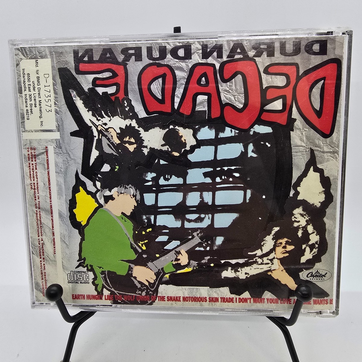 Duran Duran Decade Greatest Hits CD 1989 New Wave Synth Pop Rio | eBay