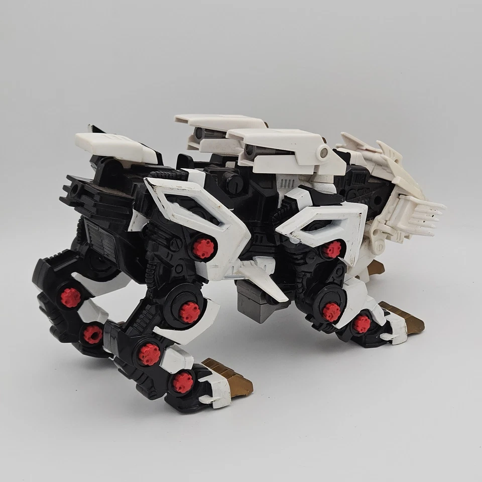 Hasbro Tomy Zoids Liger Zero Electronic White Lion Works 2002 - Faltan piezas Foto 2 de 4