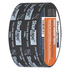 Shurtape 104779 Sealing Tape, Black, 33-1/4 Yd L, 2 In W