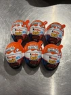 Stranger Things Kinder Eggs Lot Of 6 Rare Funko