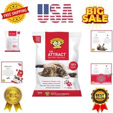 Cat Attract Clumping Clay Cat Litter 18-lb. Bag 1.47 per pound