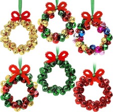 Christmas Beaded Ornament Kit - 6 Sets for DIY Tree Decorations