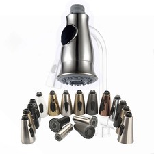 G1/2 Kitchen Faucet Head Pull Out Shower Nozzle Sprayer Bathroom Sink Tap Replac