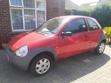 Lovely Ford KA 2008 Cheap Run-a-around Car Red 90,000 miles Long MOT