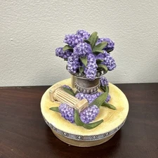 Our America Gift Classic Garden Lilac Candle Topper # 4037