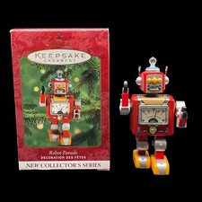 2000 Hallmark Keepsake Ornament Robot Parade 1 in Robot Parade Series