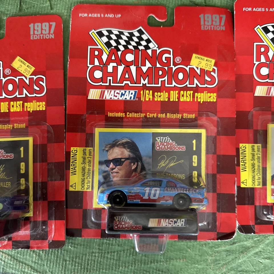 1997 Racing Champions Lot Of 7 Cars New And Sealed 1:144 Scl - Image 3 of 4