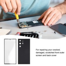 Phone Back Glass Cover Repair Kit For S23 Ultra 5G New