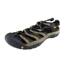 KEEN Youth Boys Shoes Sz 2 M Black Fabric Sport