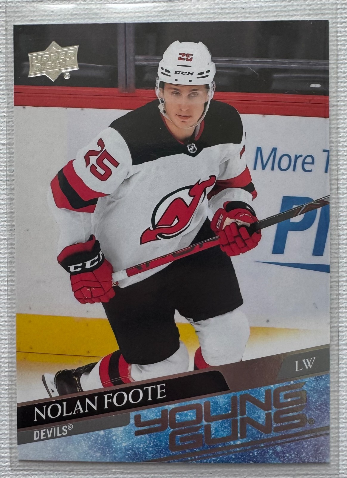 2020-21 Upper Deck Nolan Foote Young Guns #729 UD Extended Series Rookie
