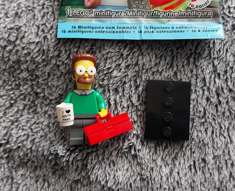 Lego The Simpsons 71005 Series 1 Lot of 5 Complete Character Packs Mixed Lot. - Image 2 of 4