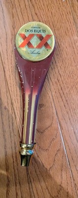  Dos Equis Amber Beer Tap Handle Cerveza Beer Tap Handle