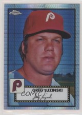 2021 Chrome Platinum Anniversary Mega Box Prism Refractor Greg Luzinski #574 g1z