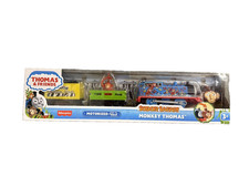 Thomas & Friends SODOR SAFARI - MONKEY THOMAS Motorized Train New NIB (Box Wear)