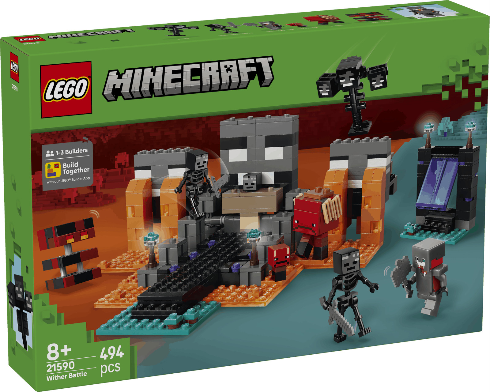LEGO Minecraft Wither Battle Toy with Figures 21590 - Image 4