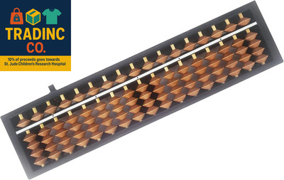 Digit Standard Abacus Soroban Professional 17 Column (10.2 Inch) Math Abacus, Ma