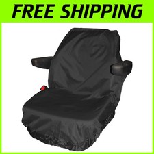 Universal Fit Black Seat Cover - Heavy Duty, Easy to Install
