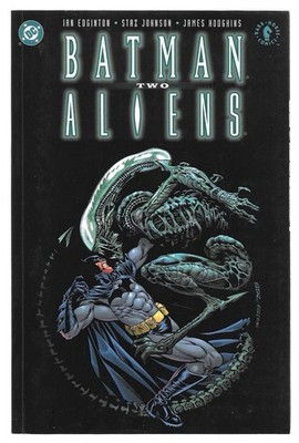 Batman Aliens Two SC TPB 2003 DC Dark Horse * Oracle Two-Face Joker Staz Johnson