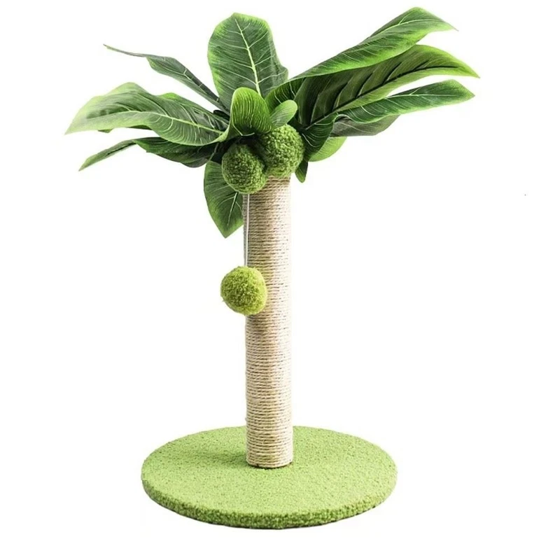 Cat Scratching Post Tree Kitten Scratcher Toy