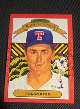 1990 Donruss - Nolan Ryan #659 King of Kings on Front with 5000 K's on Back