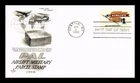Dr Jim Stamps US FDC 1968 $1 Airlift Military Parcel Stamp Artcraft Cachet
