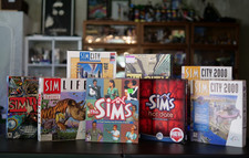 Maxis Sim City Collection Lot Boxes & Manuals Sim Life Sims Hot Date 8 Games PC