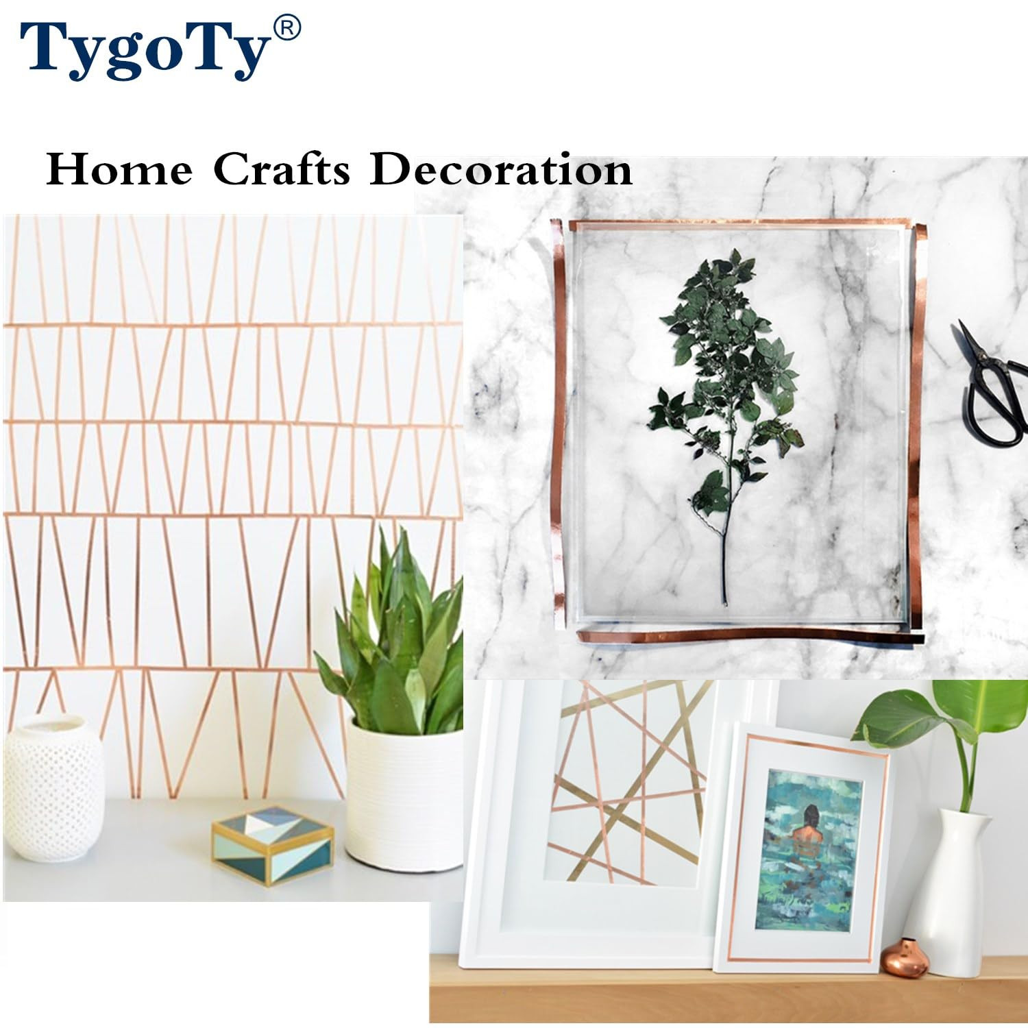 Copper Foil Self-Adhesive Tape 1Inch X 66 FT 100% Pure Copper Double-Sided Condu