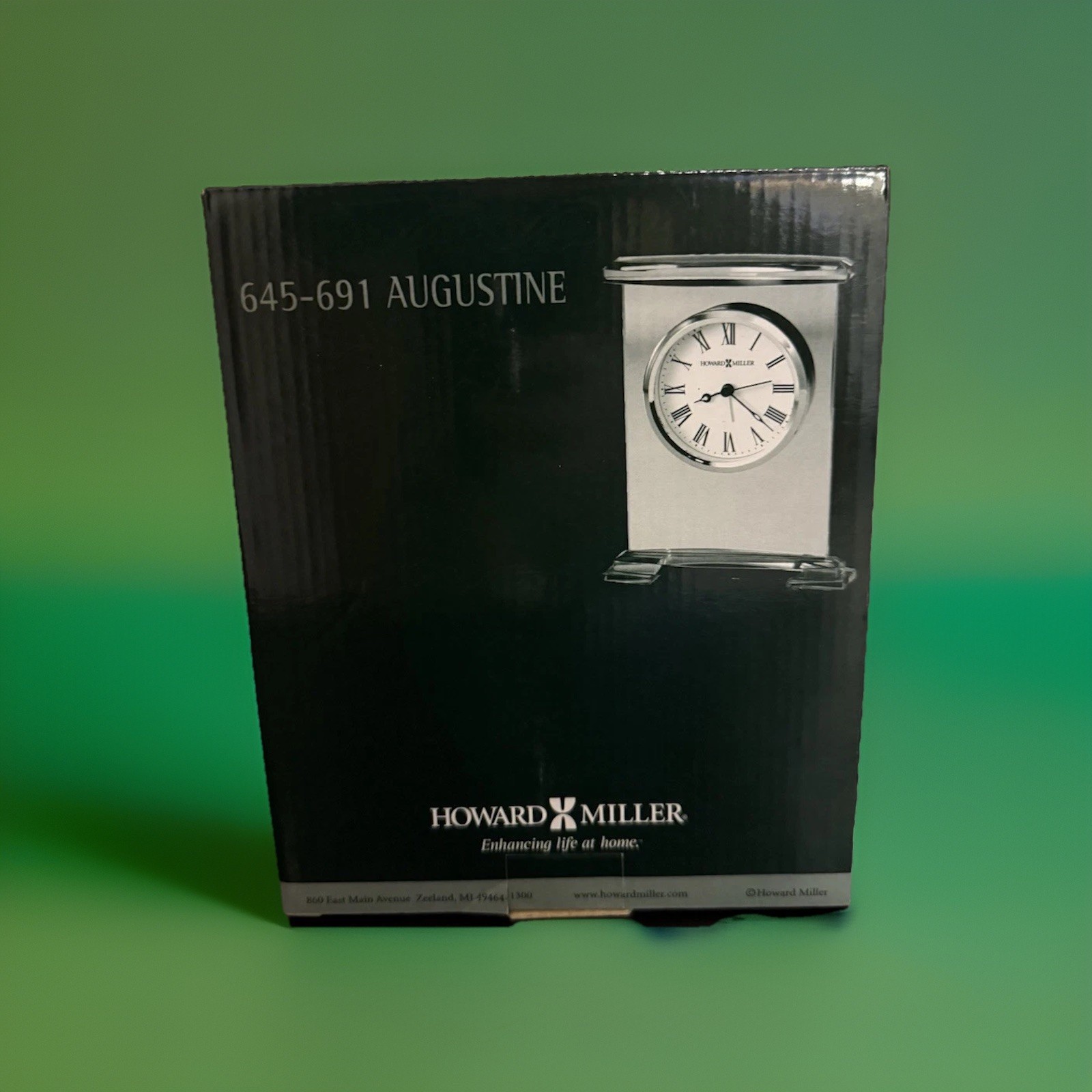 Howard Miller 645-691 "Augustine" tabletop alarm clock