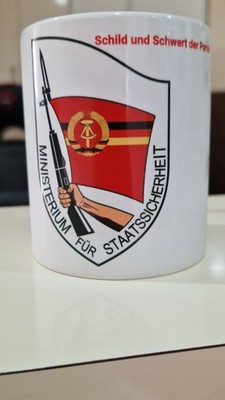 Tasse (MfS), DDR, Ministerium für Staatssicherheit, east german secret service