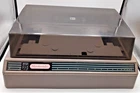 Vintage NES Game Storage Case Holds 18 Cartridges - Smoked Lid - With 5 Sleeves
