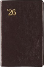 NOLTY 2026 Weekly Planner, Gold, Small, Black, 3111 Starts December 2025 