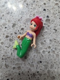 LEGO Ariel Minifigure Disney Little Mermaid Princess Friends Flounder Sebastian 