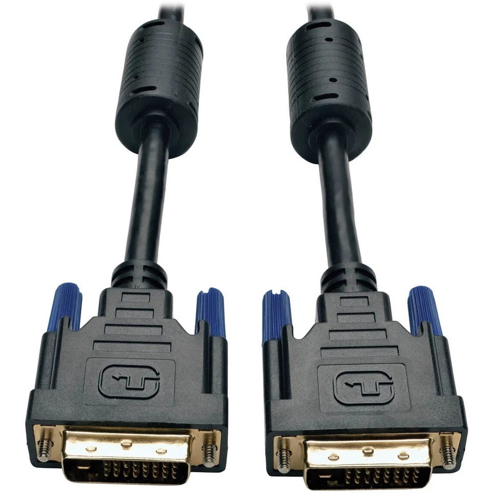 Tripp Lite 25ft DVI Dual Link Digital TMDS Monitor Cbale DVI-D M/M 25' - Image 2 of 2