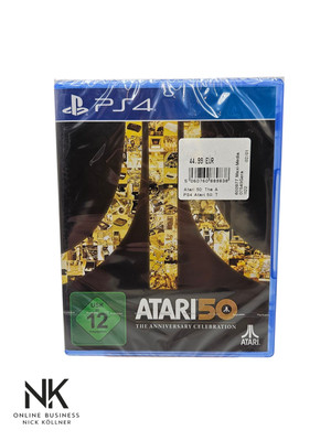 Ps4 Atari 50 The Anniversary Celebration - Sony Playstation Videospiel Sealed...