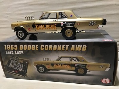 GOLD RUSH AWB 1965 DODGE 426 HEMI 1:18 ACME HIGHWAY 61 A1806502 660 Pcs